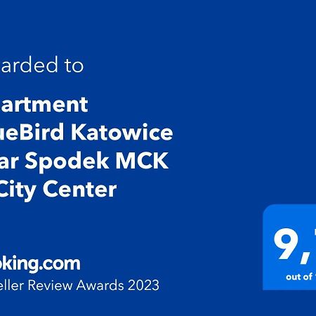 Apartment Bluebird Katowice Near Spodek Mck & City Center מראה חיצוני תמונה