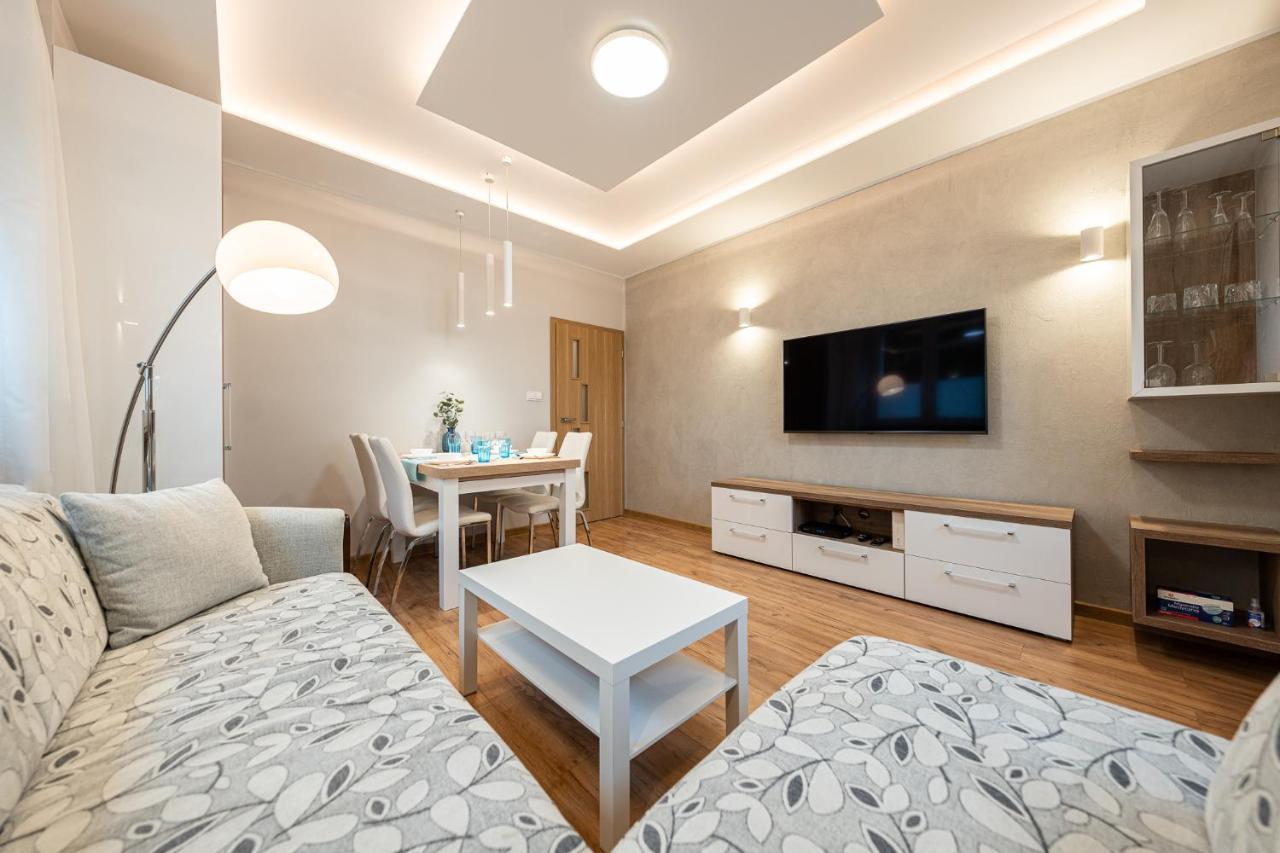 Apartment Bluebird Katowice Near Spodek Mck & City Center מראה חיצוני תמונה