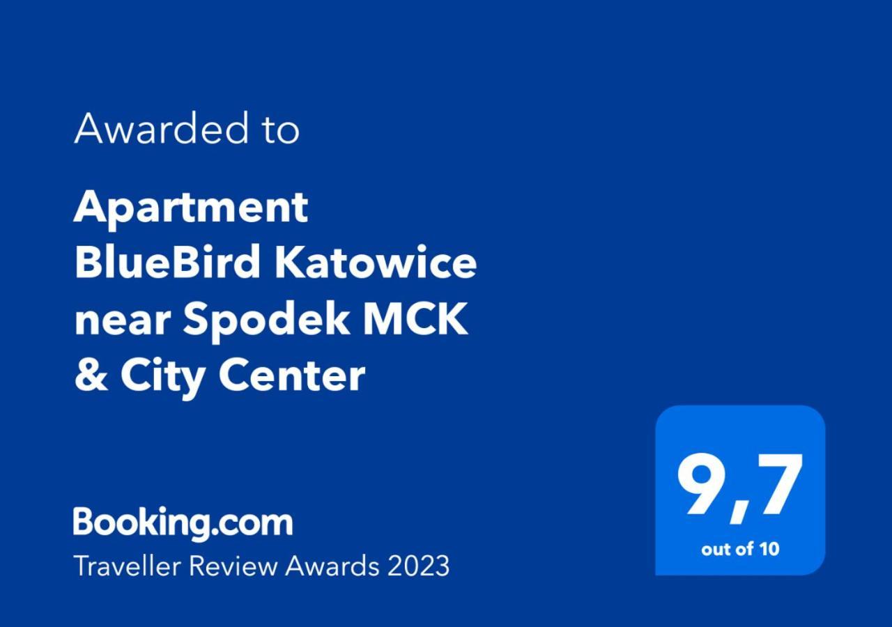 Apartment Bluebird Katowice Near Spodek Mck & City Center מראה חיצוני תמונה